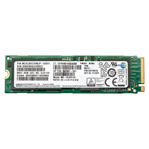 HP 512GB PCIe 4x4 TLC SSD 406L8AA | wunderow IT GmbH | lap4worx.de