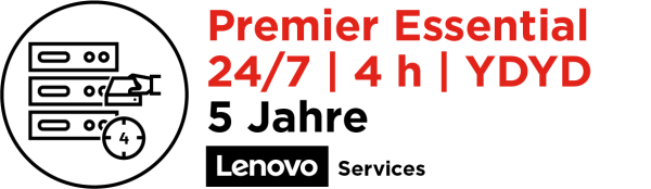 5 Jahre Premier Essential 24x7 4h Antwortzeit + YDYD 5PS7A26365 | wunderow IT GmbH | lap4worx.de