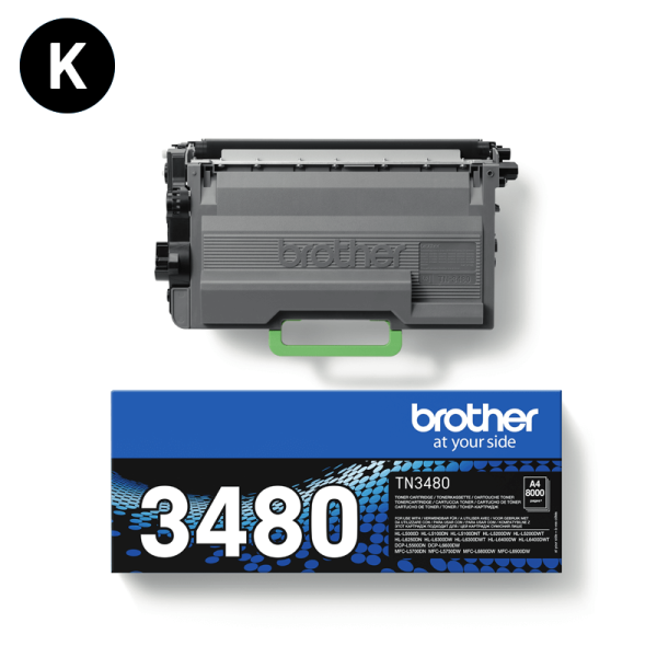 Brother Laser Toner TN-3480 Schwarz | wunderow IT GmbH | lap4worx.de