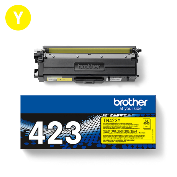 Brother Laser Toner TN-423Y Gelb | wunderow IT GmbH | lap4worx.de