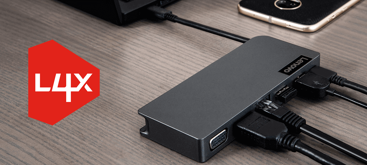 Lenovo Multiport-Adapter mit USB-C