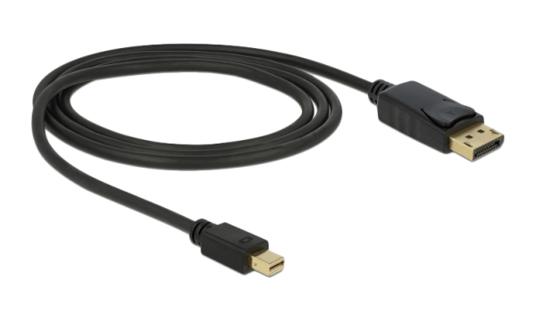 Delock Kabel Mini DisplayPort 1.2 Stecker > DisplayPort Stecker 4K 60 Hz | lap4worx.de