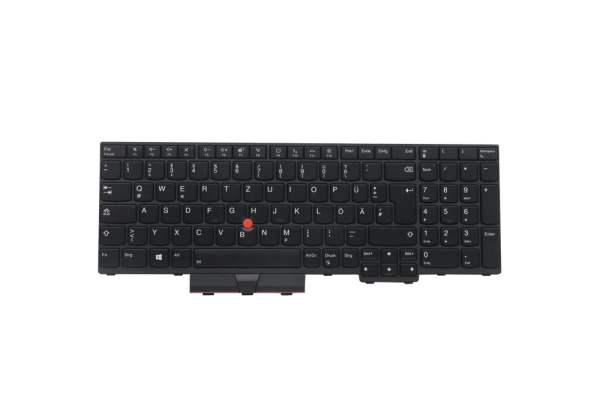 Lenovo ThinkPad P15, T15g Tastatur Keyboard Deutsch German 5N20Z74796 Schwarz Backlight
