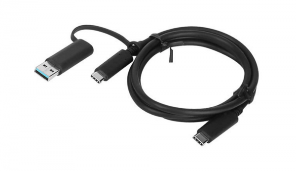 Lenovo Hybrid USB-C-mit-USB-A-Kabel 4X90U90618 | wunderow IT GmbH | lap4worx.de