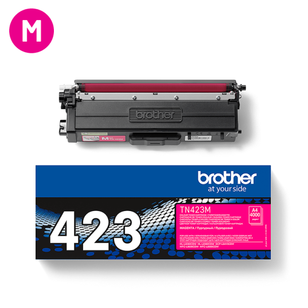 Brother Laser Toner TN-423M Magenta | wunderow IT GmbH | lap4worx.de